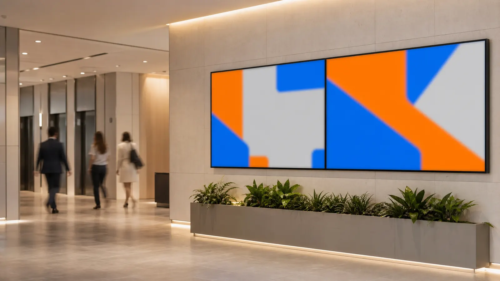 Campaign for an indoor media network